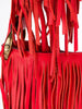 Fringes nappa handbag