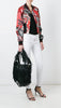 Fringes nappa handbag