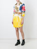 Tie-dye shirt dress