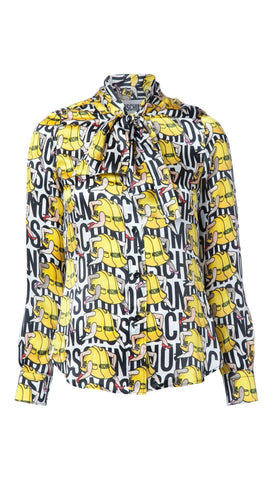 Legged hard hat print shirt