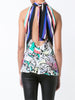 Animal print sleeveless top