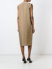 Hook and eye detail dress