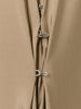 Hook and eye detail dress