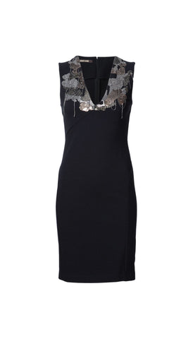 Fitted embellished dress