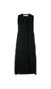 Fluted sleeveless jacket
