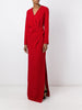 Wrap detail maxi dress
