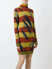 Trompe-l'œil turtleneck dress