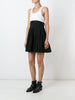 Pleated skirt tank dress