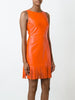 Fringed fitted dress