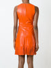 Fringed fitted dress