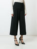 Wide leg cropped trousers