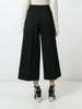 Wide leg cropped trousers