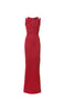 Fitted dual strap gown
