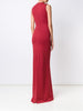 Fitted dual strap gown