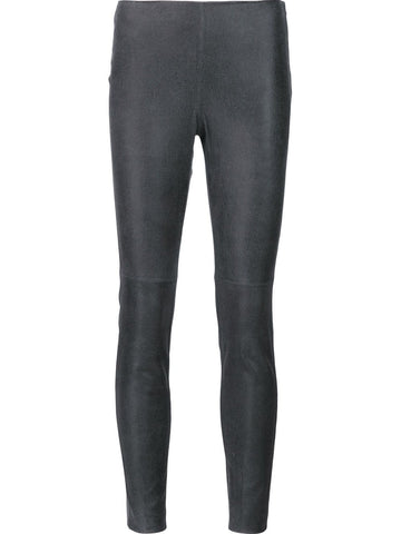 metallic effect leggings