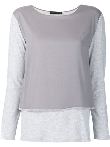 layered longsleeved T-shirt