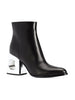 cut-out heel boots