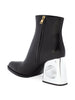 cut-out heel boots