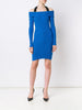 halterneck knitted dress