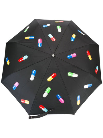 pill print umbrella