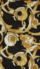 Black and Gold Scarf