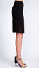 'Tiger' jacquard fringed skirt