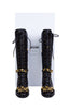 Black Quilted Boot