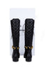 Black Quilted Boot
